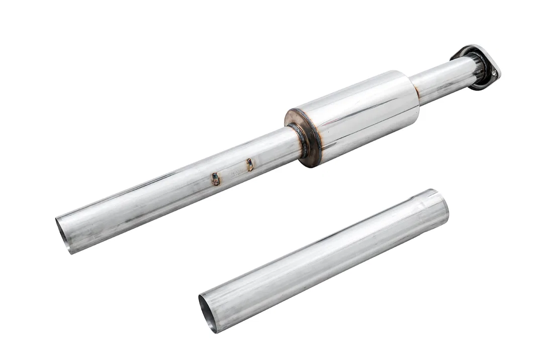 3015-11048 – AWE Exhaust Pipe Intermediate, 3 Inch Diameter Stainless Steel Resonated